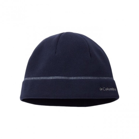 Unisex Columbia Omni-Heat Reflective Thermal Fleece Hat navy blue‎ S/M - Picture 2 of 15